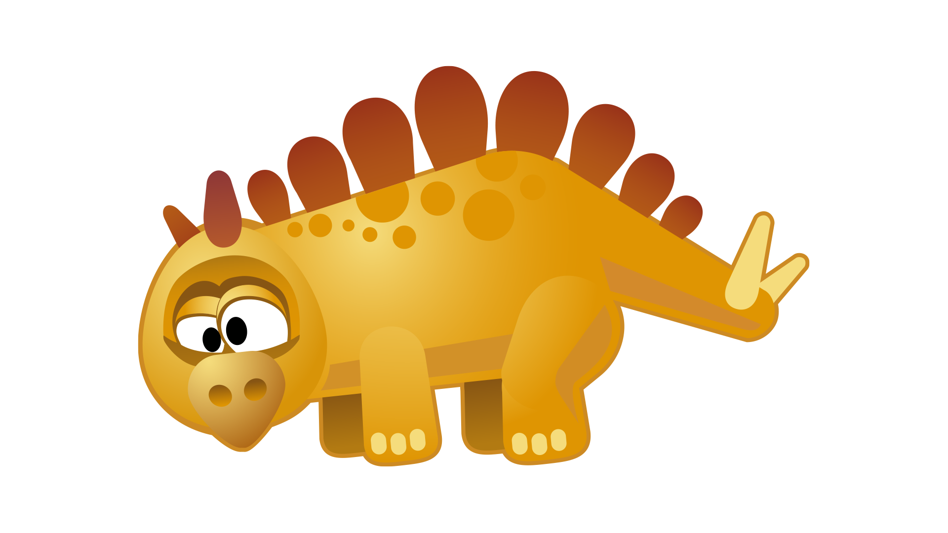 Stegosaurus character